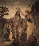 Domenicho Ghirlandaio Taufe Christi oil painting